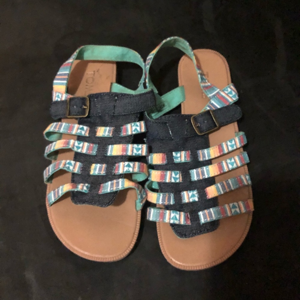 Toms Jean multi sandals